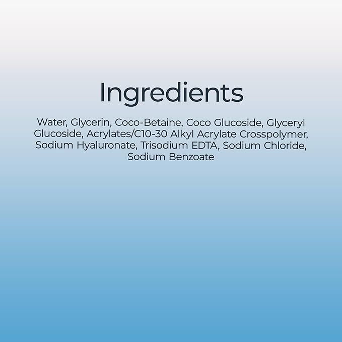 Eucerin Face Gentle Cleansing Hydrating Cleansing Gel, Daily Face Wash and Makeup Remover with Hyaluronic Acid, 13.5 Fl Oz Bottle
