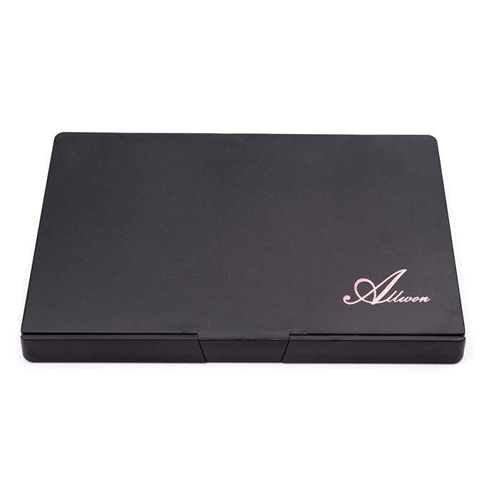 Empty Magnetic Eyeshadow Makeup Palette with 12Pcs 26mm Round Metal Pans