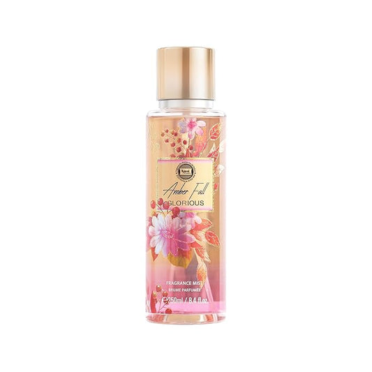 Hybrid & Company Women Amber Fall Body Fragrance Mist Brume Parfumee 250Ml