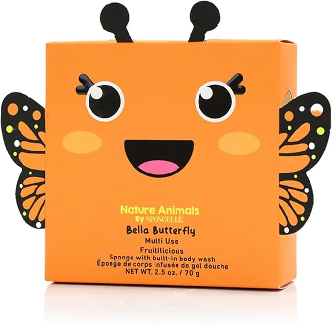 Spongelle Nature Animals Bella Butterfly