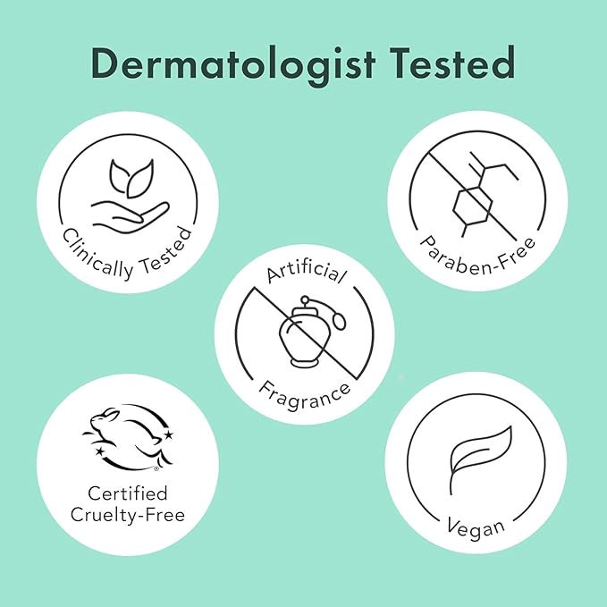 Rael Face Moisturizer, Miracle Clear Barrier Cream, Lightweight Hydration for Oily and Acne Prone, with Succinic Acid, Hydrating Vitamin B5, Vegan, Korean Skin Care (1.8 fl oz)