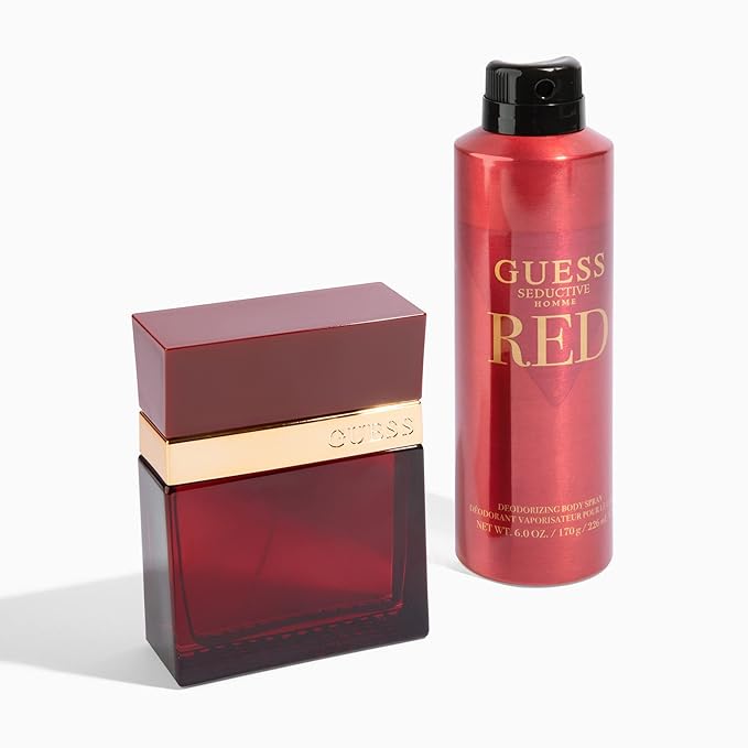 GUESS Seductive Red for Men Deodorizing Body Spray 6 Oz