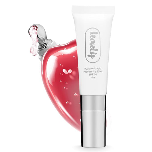 Tinted Lip Balm Elixir – Hydrating Vegan Lip Care with Sheer Color & Moisturizing Glow – Non-Sticky Nourishing, Lip Plumping Treatment for Soft, Smooth Lips (Rosewood 10ml)