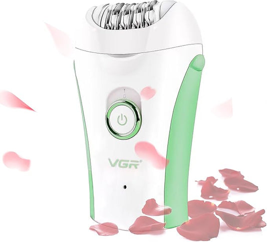 Epilators Hair Removal for Women, Glabrouse Skin Facial Hair Removal, Facial Hair Epilator with Eyebrow Trimmer for Women Face Sensitive Skin for Bikini, Face, Arm, Legs, Armpits, Green