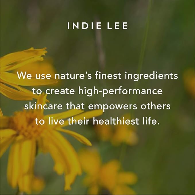 Indie Lee Retinol Alternative - Rambutan & Paracress Anti Aging Cream for Fine Lines and Wrinkles - Natural Retinol Cream & Face Tightening and Lifting Moisturizer (45ml)