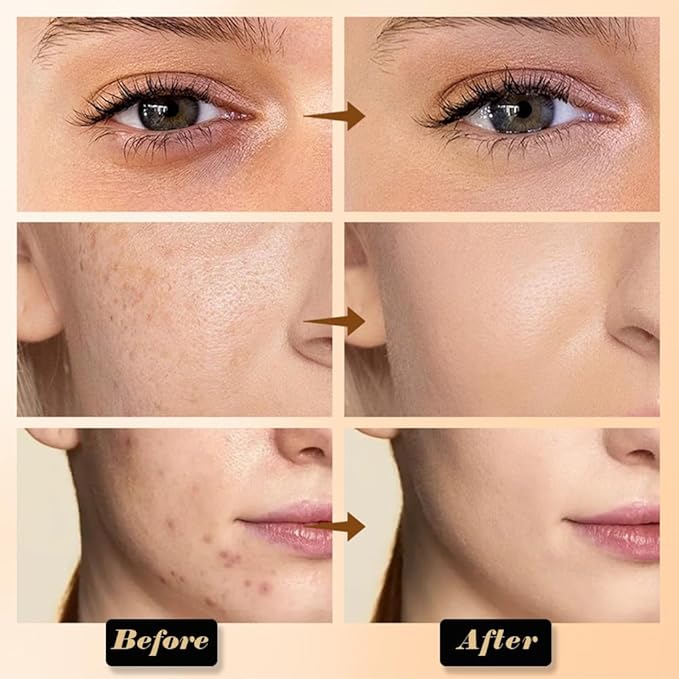 evpct 10 Colors Concealers Full Coverage Cream Contour Palette with Brush for Older Women, Under Eye Color Corrector Tri Color Pot Concealer Palette for Dark Circles Mature Skin Makeup, Waterproof, C2