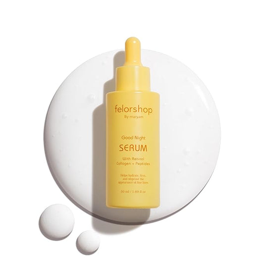 Good Night Collagen Serum with Retinol & Peptides | Anti-Aging Night Treatment | 50ml