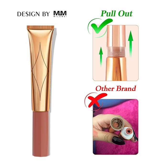 3 Color Contour Beauty Wand, Highlighter ，Blush，Face Concealer Contouring with Cushion Applicator Long Lasting & Smooth Matte Finish Liquid Illuminator Makeup Stick .(01#Contour +03#Blush+06#Highlighter)