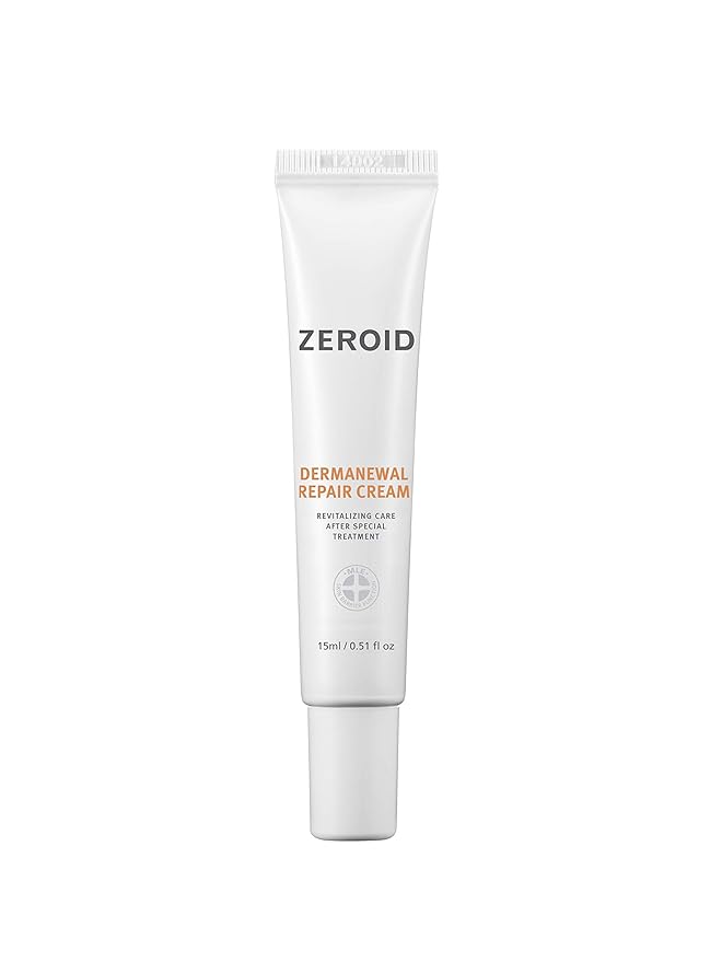 ZEROID | Dermanewal Repair Cream | Korean Dermocosmetic Special Care for Skin Treatment | Moisturizer Face Cream for Sensitive Skin | Face Lotion with Ceramide | Hydrating Lotion | 0.51 fl oz (15ml)