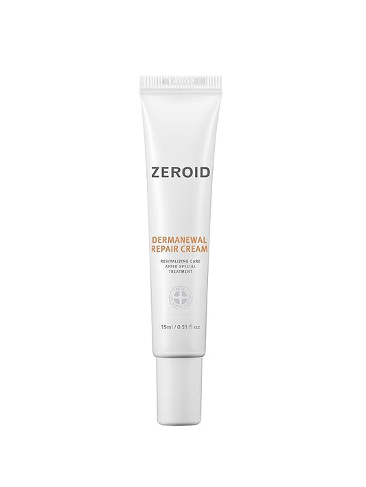 ZEROID | Dermanewal Repair Cream | Korean Dermocosmetic Special Care for Skin Treatment | Moisturizer Face Cream for Sensitive Skin | Face Lotion with Ceramide | Hydrating Lotion | 0.51 fl oz (15ml)
