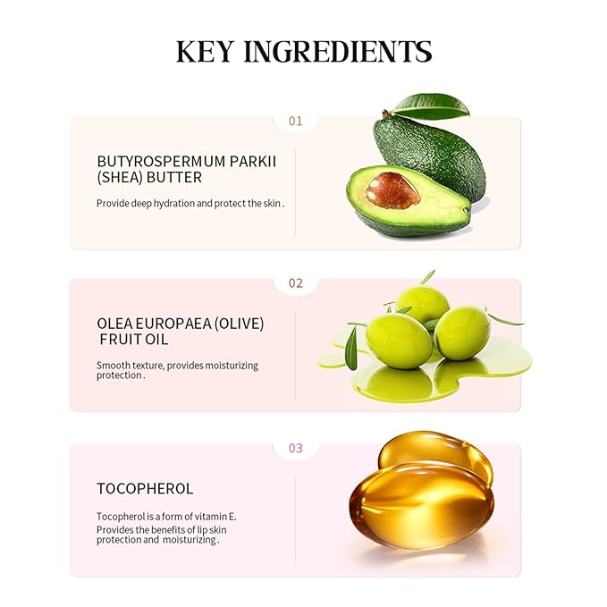 Summer Special Lip Butter Balm - Ultra-Hydrating, Nourishing Lip Care with Natural Ingredients, Shea Butter & Olive Butter, Soothes & Softens Dry Lips (#1 Vanilla, 0.5 Fl Oz (Pack of 1))