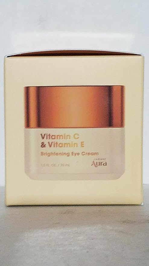 Vitamin C & Vitamin E Under Eye Cream – Anti Aging Treatment For Dark Circles, Puffiness & Fine Lines, Firms And Hydrates Tired Eyes – Dermatologist Tested, Korean Skin Care – Pack of 2