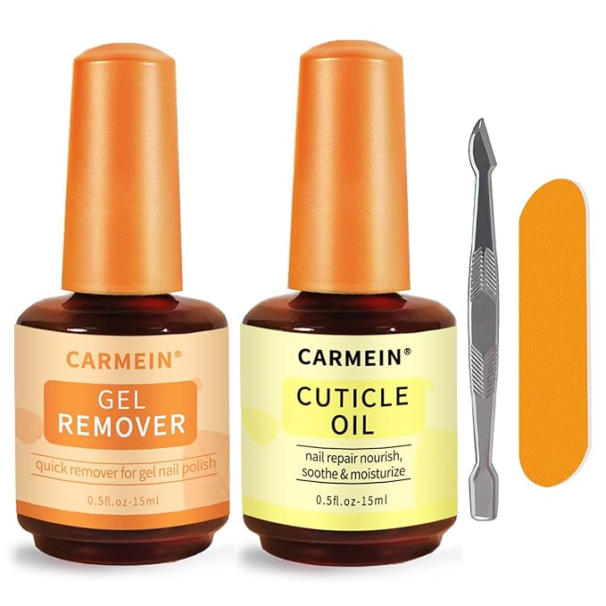 Gel Nail Polish Remover, Gel Polish Remover for Nails In 2-5 Minutes,Gel Nail polish Quickly & Easily, No Soaking or Wrapping Foil, 15ml Magic Remover Gel Polish Soak off & Cuticle Oils