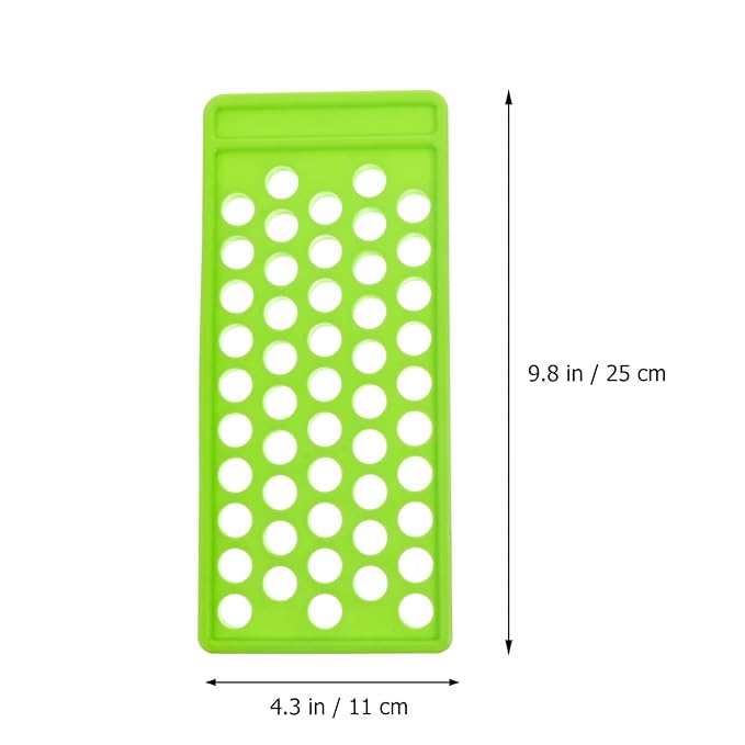 Beaupretty Lip Balm Filling Tray and Spatula Set Lip Balm Crafting Kit Instantly Fills 50 Standard 15mm width Tubes Lip Balm Containers