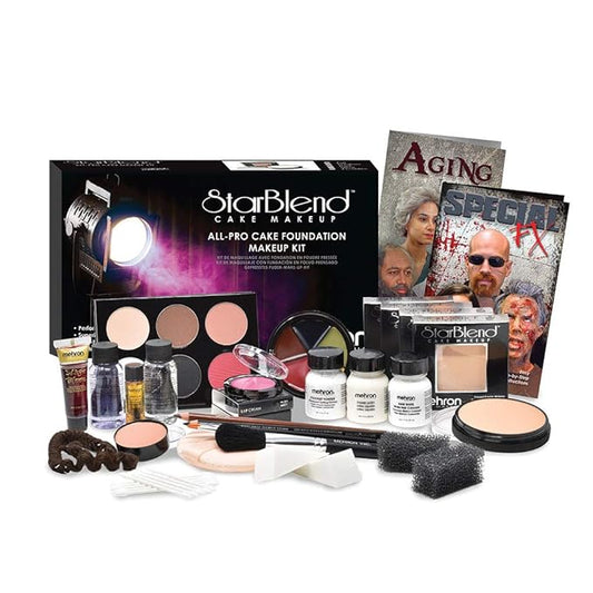 Mehron Makeup All-Pro StarBlend Cake Kit (Medium)