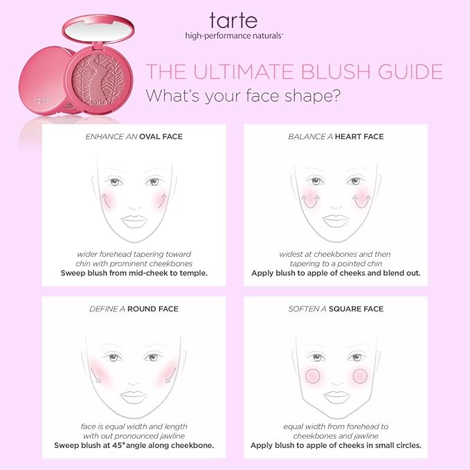 tarte Amazonian Clay 12-Hour Blush Size 0.2 oz.# COLOR Captivating - warm peach