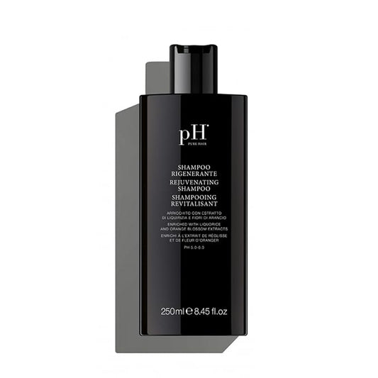 pH PURE HAIR Rejuvenating Hair Growth Shampoo for Thinning & Loss Treatment - Natural Sulfate-Free Shampoo Formula with Licorice & Orange Blossom Extracts - 8.45 oz