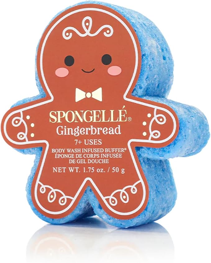 Spongelle Holiday Gingerbread Assorted Pack