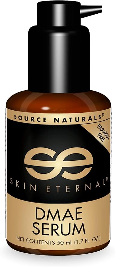 Source Naturals Skin Eternal DMAE Serum - Paraben Free, Supports Soft & Replenished Skin - 1.7 Fluid oz