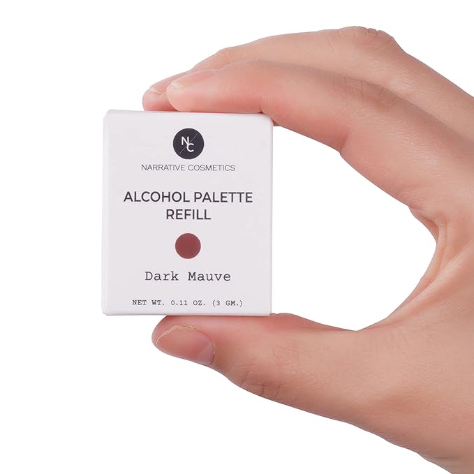 Alcohol Palette Refill Pans - Skin Tones - Dark Mauve