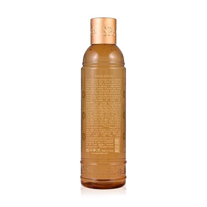 SPA CEYLON Virgin Coconut Gentle Hair Cleanser | Sulfate-Free | Gentle Shampoo | For All Hair Types | Daily Use