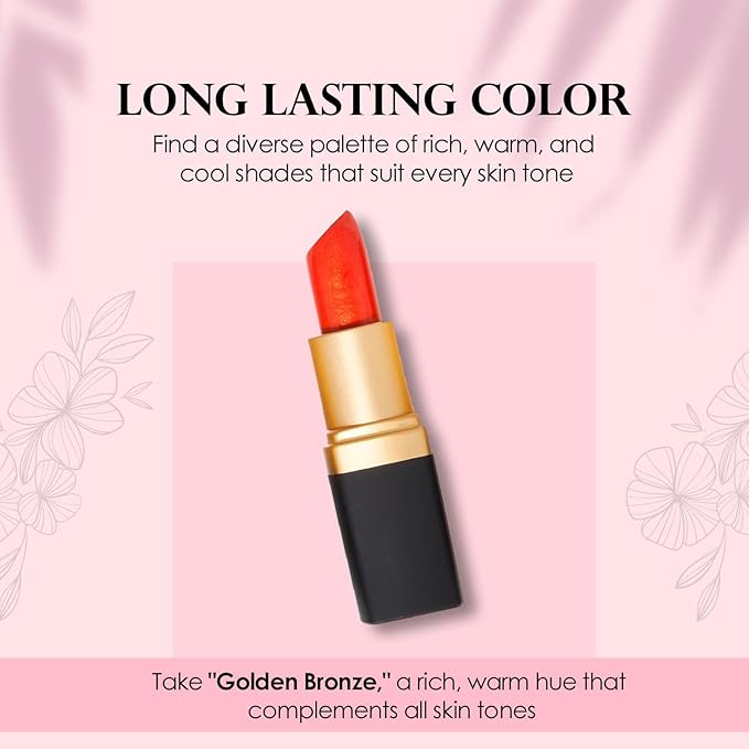 Vera Moore Cosmetics Soft Creme Lipstick - with Maximum Hydration & Moisture, Long Lasting Light Weight Opaque Color & Staying Power - Won't Feather or Fade - Fragrance & Paraben Free (Diva Orange)