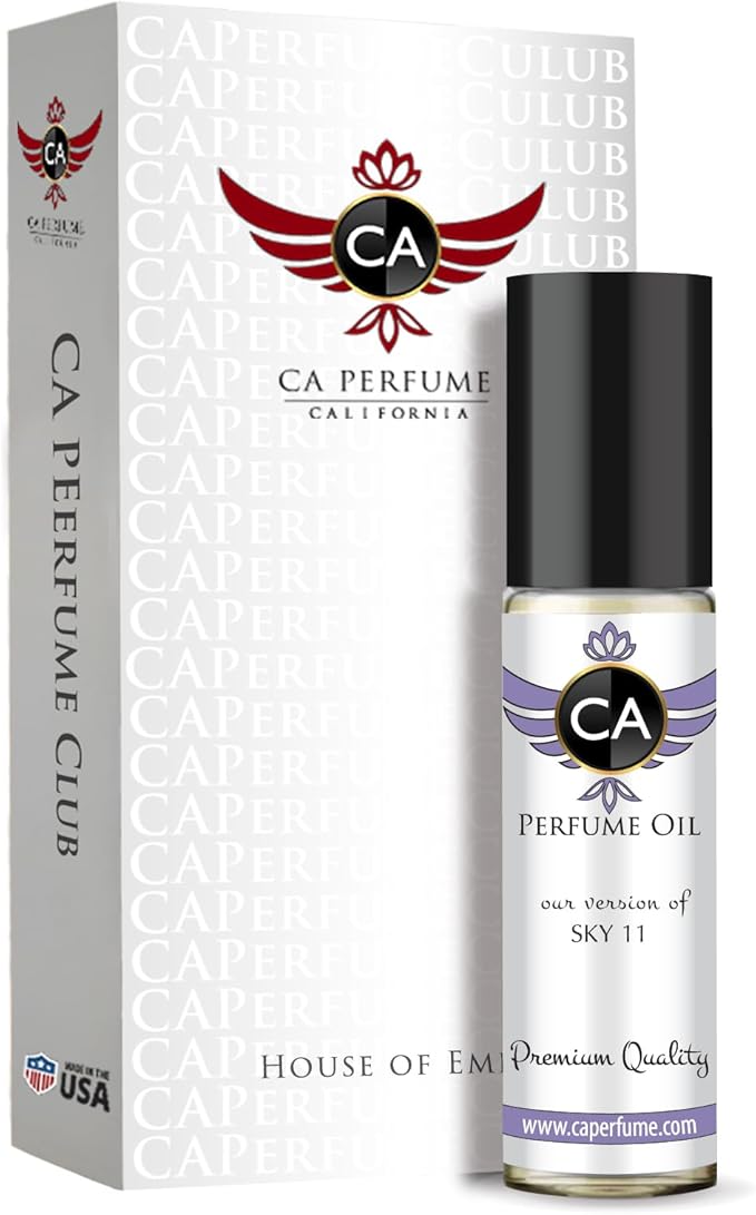 CA Perfume Impression of Emra Sky 11 For Women & Men Fragrance Body Oil Roll-On 0.3 Fl Oz/10ml