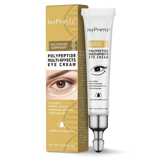 Polypeptide Eye Cream for Dark Circles,Bags Under and Puffiness,Polypeptide Eye Cream Anti Aging Firming Eye Cream,Wrinkie Removal Dark Circles Remove Eye Bags Nourishing Eye Serum Skin Care