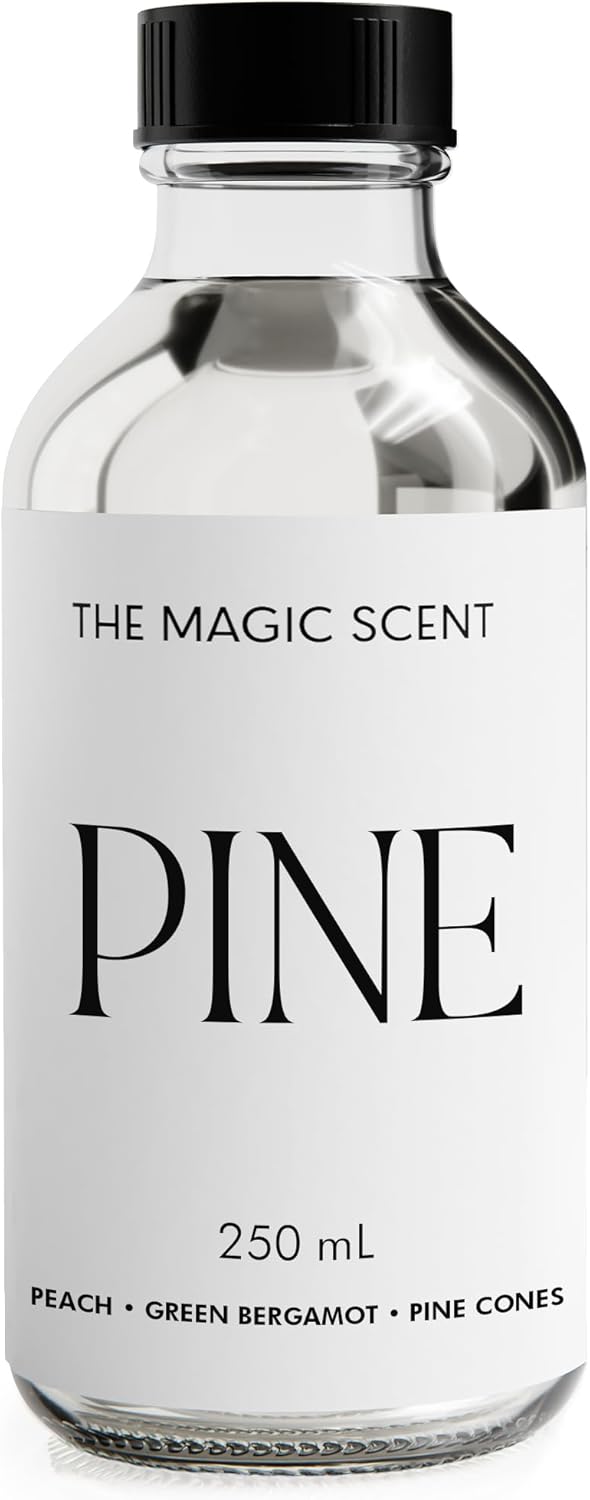 Pine Aroma Oil - Diffuser Scent - Cold-Air & Ultrasonic Diffuser Oil - Pine Essential Aromatherapy - 8.5 fl oz, 250 mL
