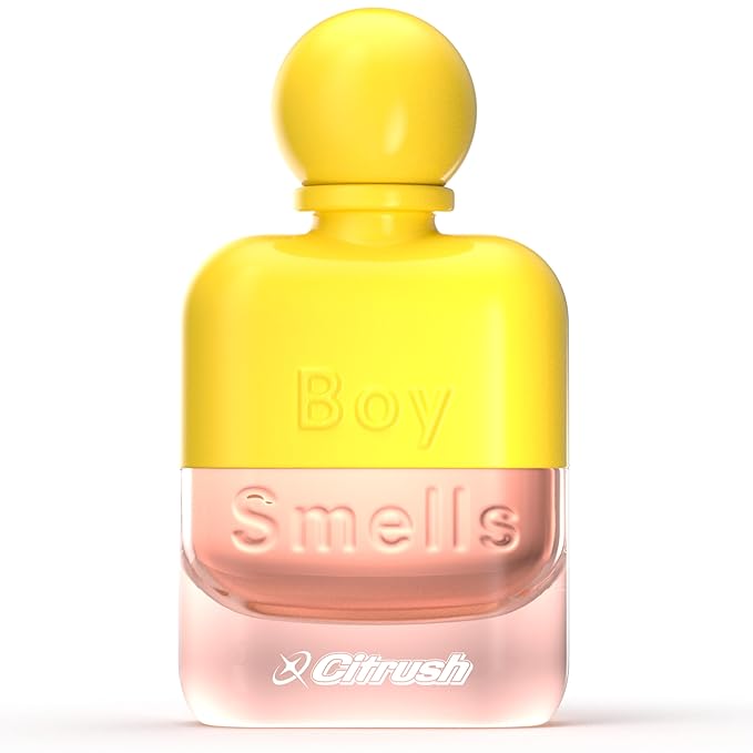 Boy Smells CITRUSH Eau de Parfum – Citrus Woody Fragrance with Pomelo, Black Pepper & Ripe Musk – Long-Lasting Unisex Perfume for Elevated Bliss – 50ml
