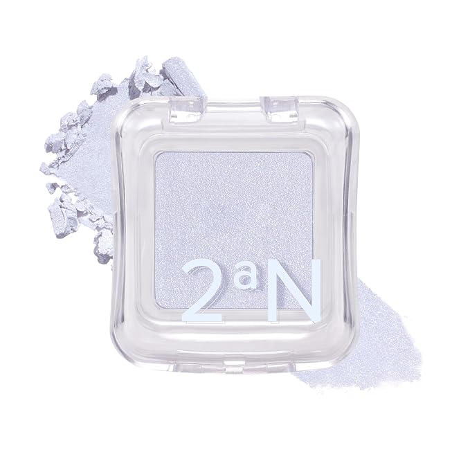 2aN Pure Glash Highlighter – Glass-Like Sheen Powder Highlighter for a Natural, Radiant Glow | Buildable, Long-Lasting, Lightweight Formula (WAVE, 0.8oz)
