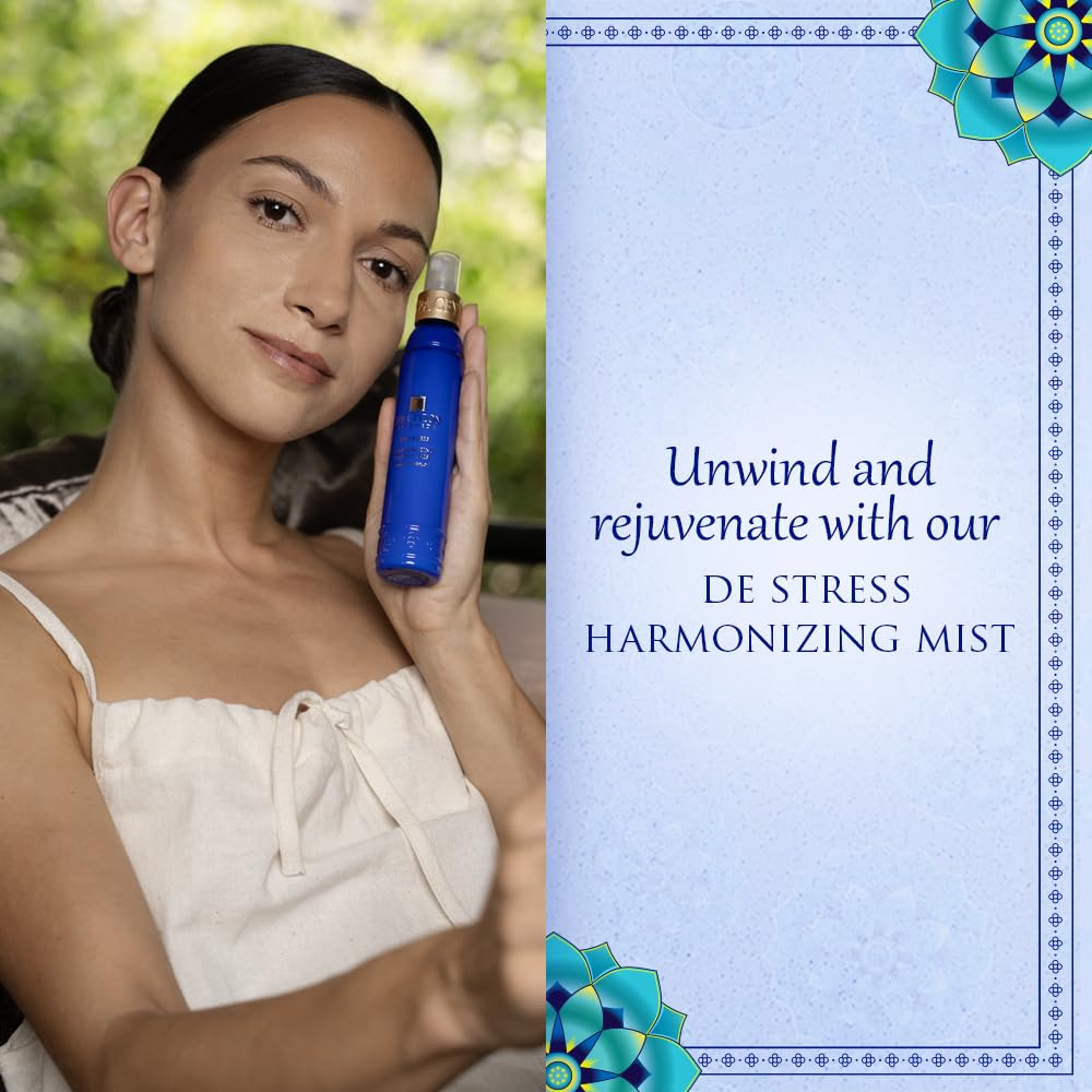 SPA CEYLON De-Stress - Harmonising Essence Mist | Non-Oily Natural Mist | Reduces Stress | Luxuriously Fragrant | Suitable for all skin types (100 ml, Frankincense)