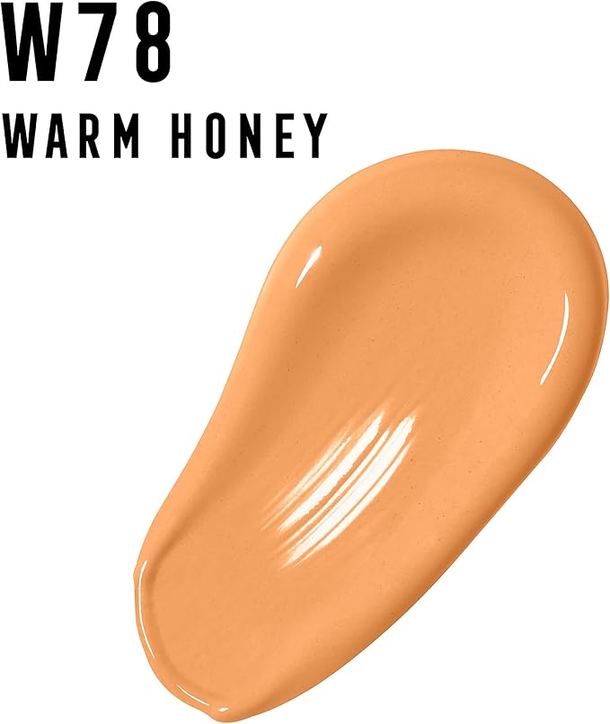 Max Factor Facefinity 3-in-1 All Day Flawless Liquid Foundation, SPF 20-78 Warm Honey, 30 ml