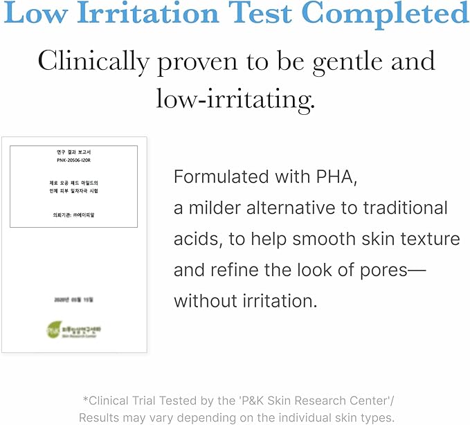 Medicube Zero Pore Pads Mild 2.0 (70 units) - Gentle Calming Toner Pads for Exfoliation, Minimizing Pores, and Blackhead Removal with PHA - Ideal for All Skin Types - Korean Skin Care