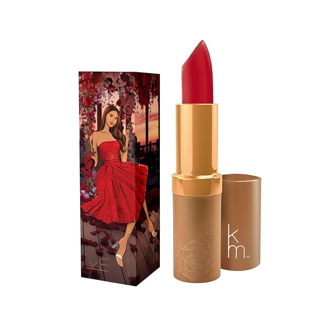 Karen Murrell - Natural Lip Stick - Lipstick 20 True Love - Dark Red Lipstick - 100% Natural Ingredients, Moisturizes & Hydrates Lips - Paraben & Cruelty Free