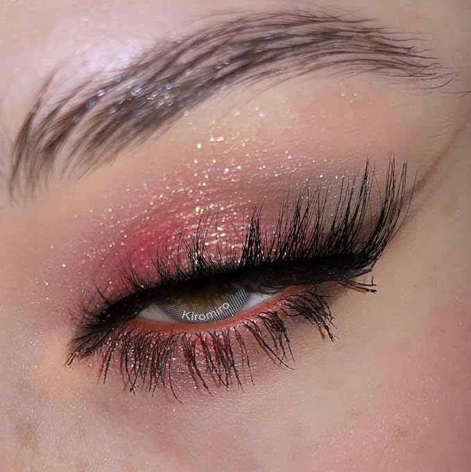 False Lashes Natural Look Faux Mink Eyelashes Wispy Fox Eye Lashes That Look Like Extensions 3D Mink Lashes Natural Strip Lashes Pack by Kiromiro