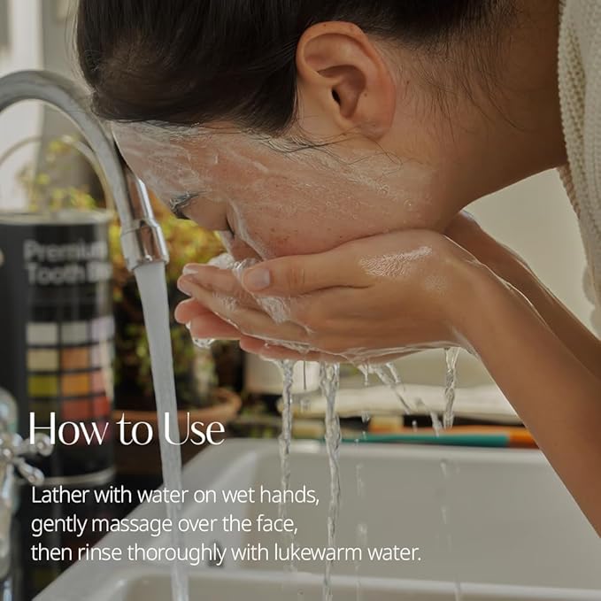 hetras. Mega Bubble Cleansing Foam 7.4 oz. 2 Pack – Deep Pore Facial Cleanser with Glutathione & Vitamn C,E - Gentle Hypoallergenic Moisturizing Wash for Sensitive Skin - Korean Skincare