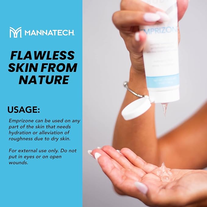 Mannatech Emprizone 5oz, Contains Aloe Vera Gel for Skin, Soothe Minor Skin Irritations, Hydrating Gel Balanced pH-levels, Paraben & Fragrance-free, Allergy tested, Dermatologist tested w/Ambrotose