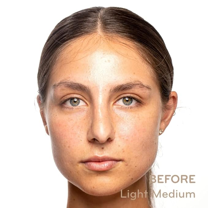 pūrlisse Youth Glow Vitamin C CC Cream SPF 50: Cruelty-Free & Clean, Paraben & Sulfate-Free, Full Coverage, Hydrates with Hyaluronic Acid | Light Medium 1.4oz