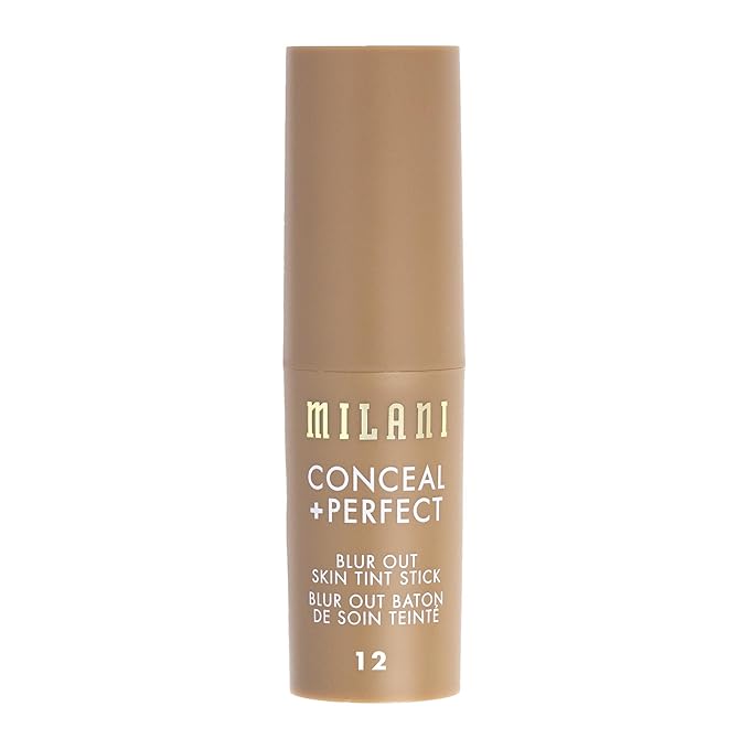 Milani Conceal + Perfect - Skin Tint Stick, Blur Out Tinted Moisturizer Makeup, Shade 012