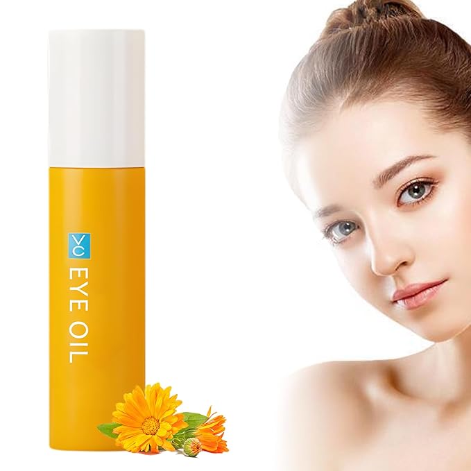 Lutein Eye Essence Oil, 2025 NEW VC Lutein Anti-Wrinkle Eye Serum Oil, Hydrating Dark Circles Remover for Daily Eyes Care, Lightweight Tightening Eyes Oils for Women (1pc, Scented)