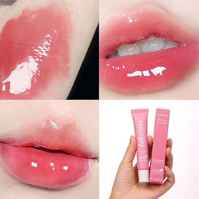 Summer Special Lip Butter Balm - Ultra-Hydrating, Nourishing Lip Care with Natural Ingredients, Shea Butter & Olive Oil, Soothes & Softens Dry Lips (#6 Pink Sugar, 1)