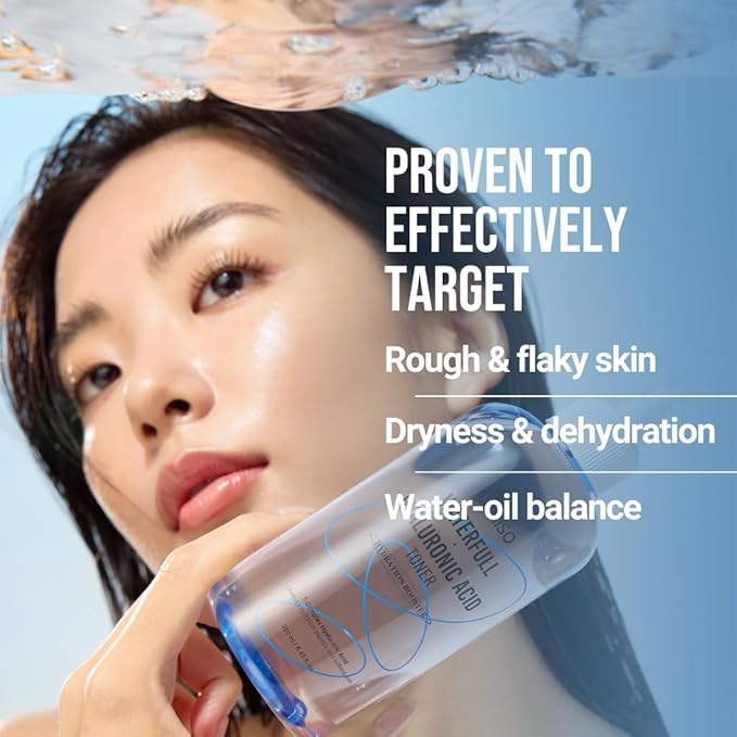 Jumiso Waterfull Hyaluronic Toner 250ml | Face Moisturizer, Facial Toner for All Skin Types, Daily Deep Hydration, Mother's Day, Gift | Vegan, Fragrance-Free