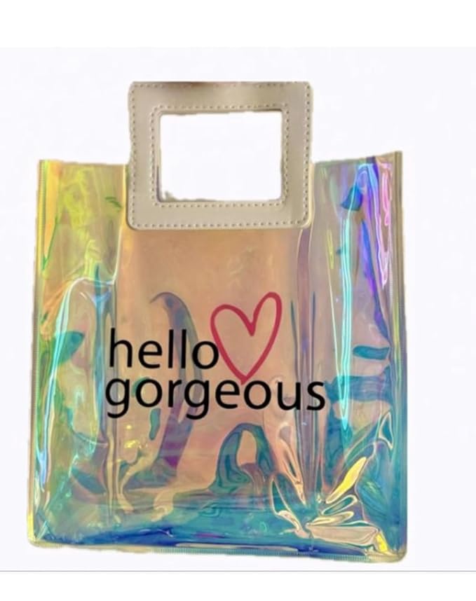 White Barn - Bath and Body Works - Gift Set 2 Piece Bundle - with Gift Bag HELLO GORGEOUS (A Thousand Wishes)