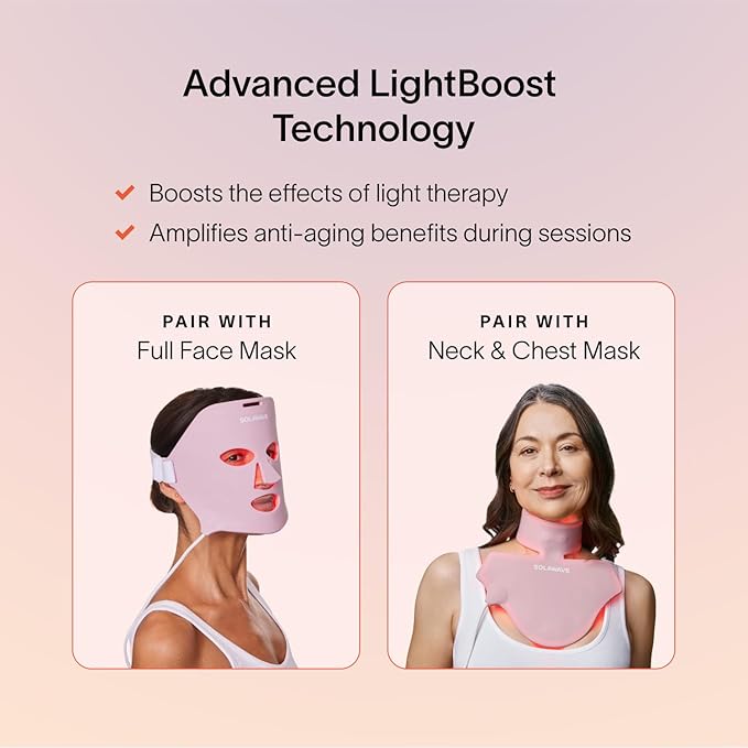 Solawave LightBoost Rich Cream for Face & Neck | Boosts Effects of Red Light Therapy | Daily Anti Aging & Skin Firming Moisturizer | Reduces Appearance of Fine Lines & Wrinkles, Increases Hydration