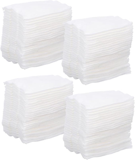 STOBAZA 220pcs Thick Double-Sided Facial Cotton Pads with Storage Bag Skin-Friendly Makeup Remover Pads for Women Soft Cosmetic for Toner Cleansing and Makeup Removal