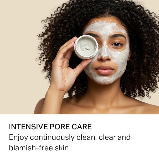 Y’OUR Purifying Detox Face Mask: Blackhead, Whitehead & Pore Remover; Anti-Acne & Pimple Care; Cleansing & Exfoliating for Hydrating & Glowing Skin; With Salicylic Acid & Bentonite Clay. Made in USA