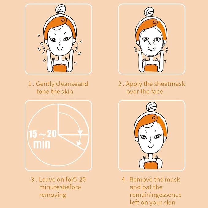 18 Pack Collagen Face Masks Skincare Bulk,Hydrating Spa Face Mask Beauty for Sensitive Skin,Sheet Mask for Skin Care, Facial Mask Sets Birthday Party Gifts for Women/Teen Girls/Kids