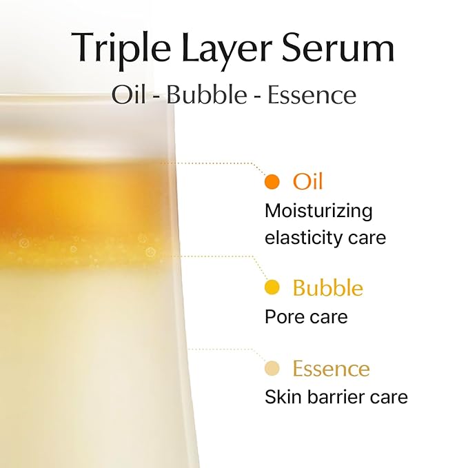 SU:M Secret Pore Ceramide Bubble Spray Serum (2 fl oz) - Korean Skincare Hydrating, Pore-Refining Mist for Skin Barrier Strengthening with Cyto-ferm Activator™, Salicyloyl Phytosphingosin