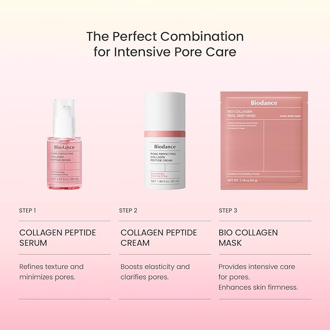 BIODANCE Bio-Collagen Real Deep Mask, Hydrating Overnight Hydrogel Mask, Pore Minimizing, Plumping, Elasticity Improvement, Korean Skincare | 1.19oz(34g) x 16ea